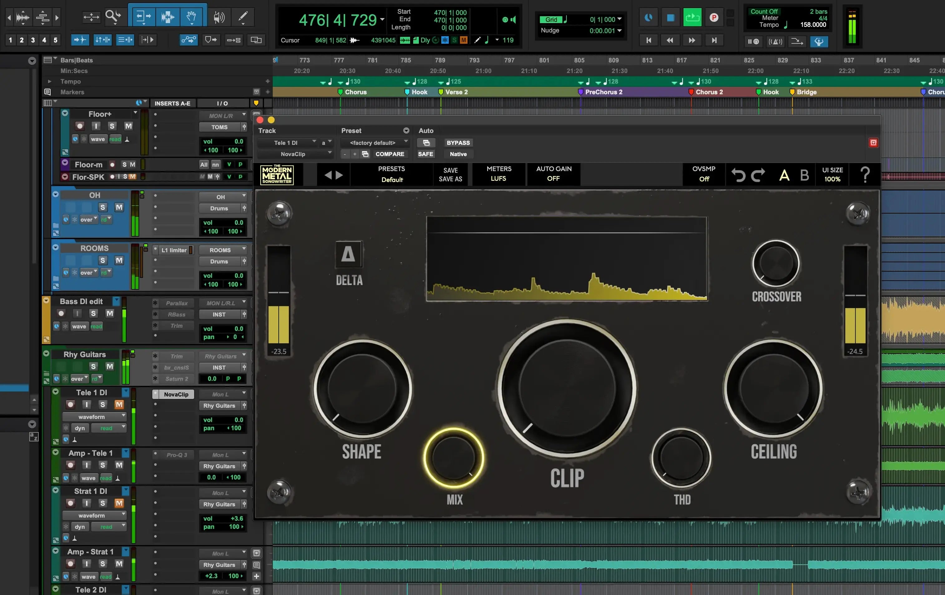 NovaClip | Advanced Peak Clipper ModernMetalSongwriter