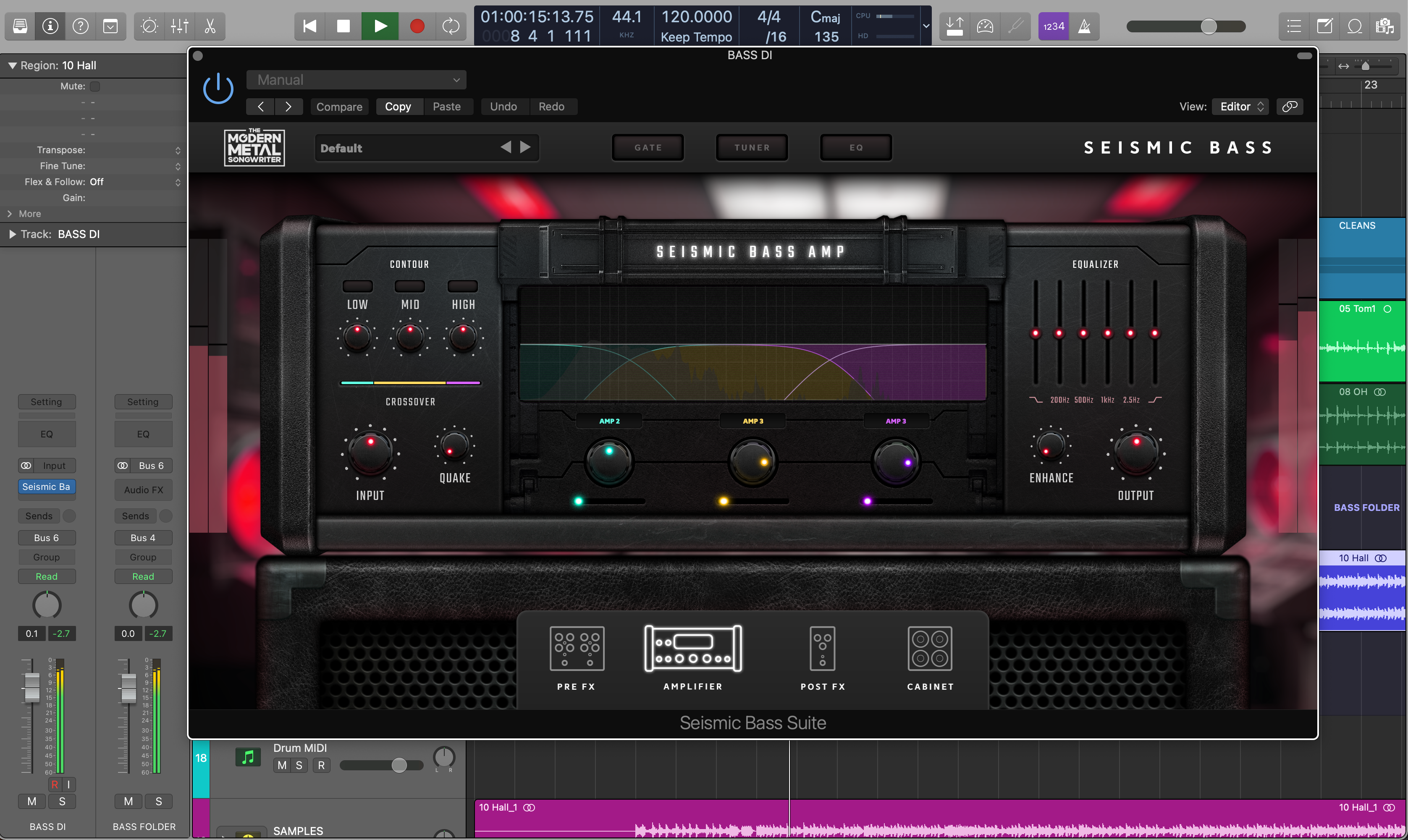 Seismic | Bass Suite ModernMetalSongwriter